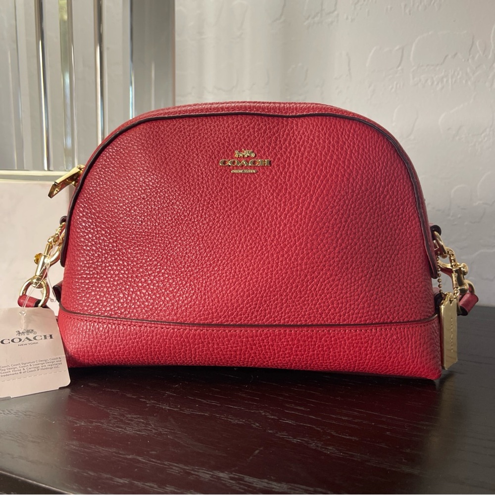 Coach Cherry Red Crossbody Bag